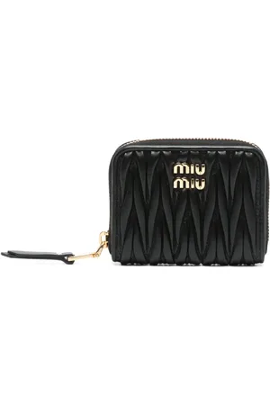 Miu Miu Matelassé leather wallet