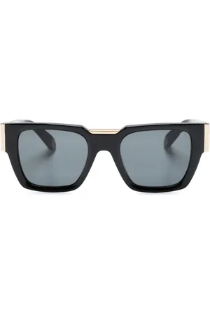 Philipp Plein Logo-plaque square-frame sunglasses