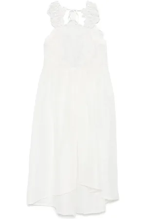 Maurizio Mykonos Corded-lace maxi dress