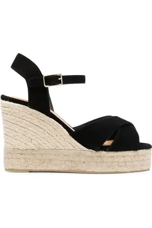 Castaner Buckle-fastening platform espadrilles