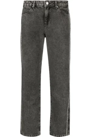 Karl Lagerfeld Stonewash boyfriend-cut jeans