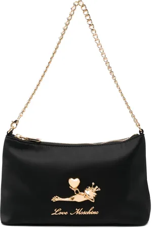 Moschino Plaque-detail tote bag