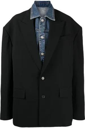 JUUN.J Peak-lapels oversized blazer