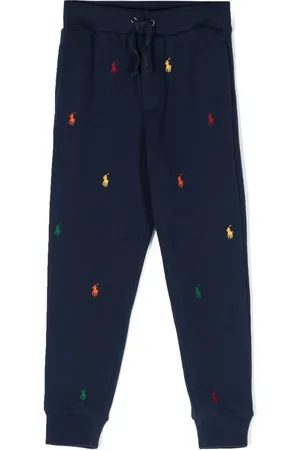 Ralph Lauren Polo Pony-embroidered track pants