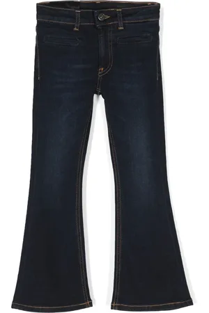 Dondup Logo-plaque flared jeans