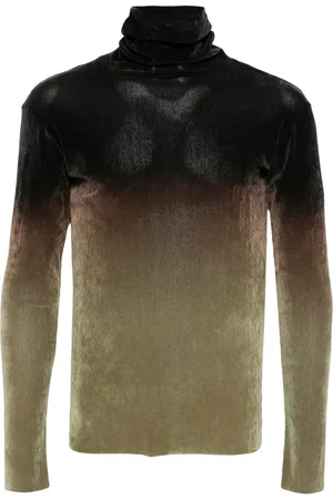 Taakk Gradient roll neck top