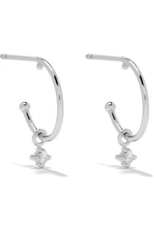 WOUTERS & HENDRIX 18kt gold diamond hoop earrings