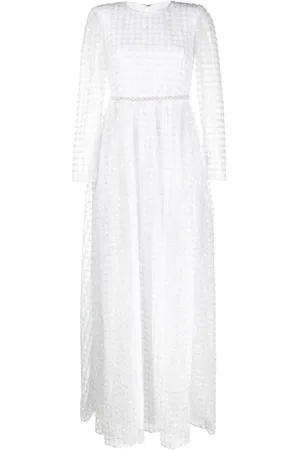 Self-Portrait Sequinned maxi dress