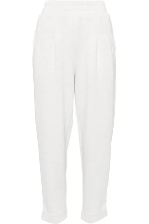 Varley Mélange-effect tapered trousers