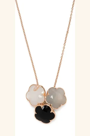 Pasquale Bruni 18kt rose gold Bouquet Lunaire diamond necklace