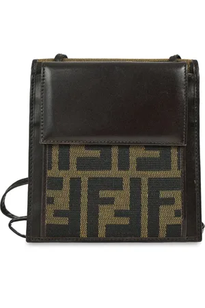 Fendi 1990-2000s Zucca strap wallet