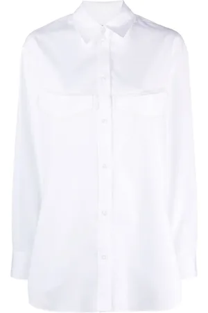 Simone Rocha Long-sleeve cotton shirt