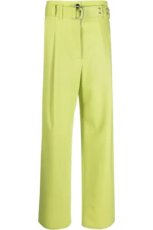 Serafini Belted wide leg trousers