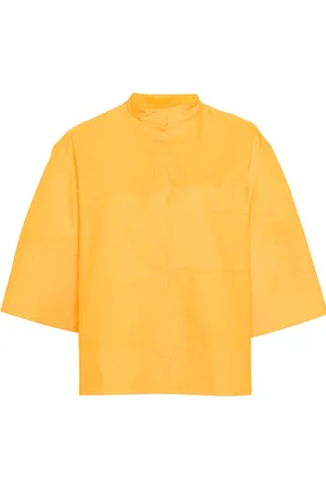 Jil Sander Stand-collar cotton shirt