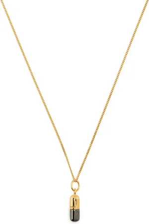TRUE ROCKS Pill charm necklace