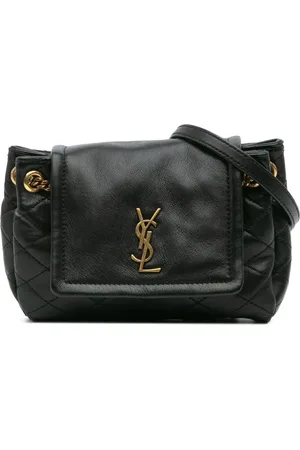 Saint Laurent 2013 Mini Quilted Lambskin Monogram Nolita Bag crossbody bag