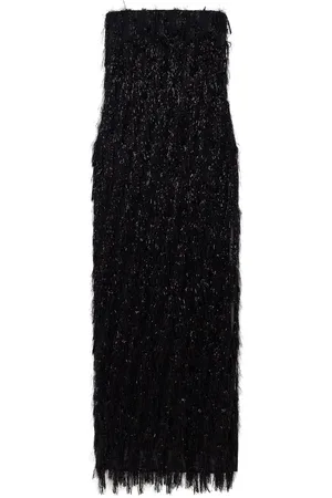 Stella McCartney Sleeveless glitter-tassel dress
