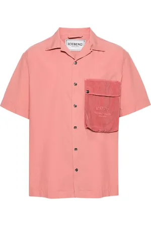 Iceberg Embroidered-logo cotton shirt