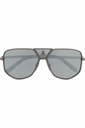 Philipp Plein Tinted pilot-frame sunglasses
