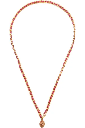 CHANEL 1990s lion-motif chain belt