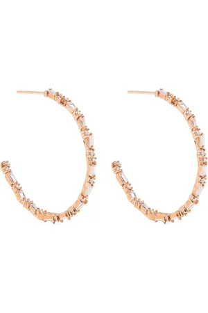 Suzanne Kalan 18kt rose diamond earrings