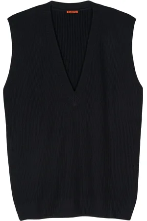 BARENA Ribbed-knit vest