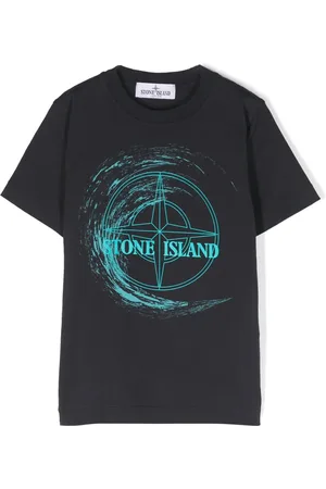 Stone Island Logo-patch cotton T-shirt