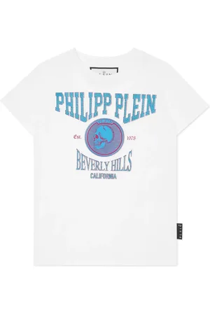 Philipp Plein Crystal-embellished cotton T-shirt