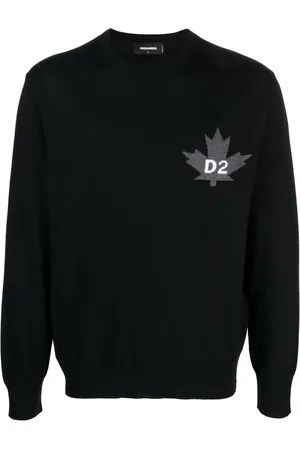 Dsquared2 Maple leaf-motif sweater