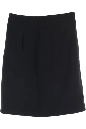 CHANEL 1986-1988s wool mini skirt