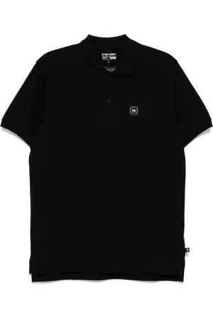 Izzue Logo-patch polo shirt