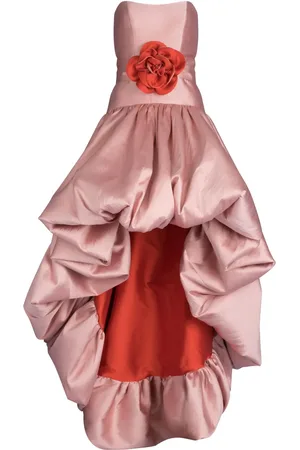 Silvia Tcherassi Elaine rose-appliqué dress