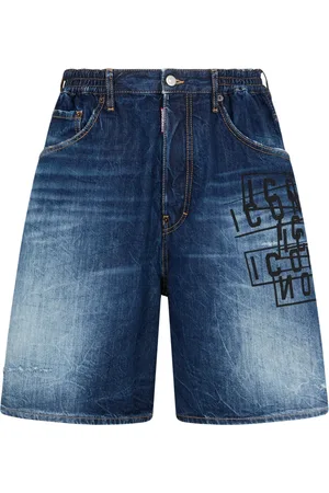 Dsquared2 Icon logo-print denim shorts
