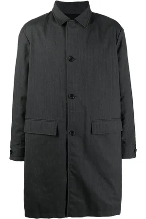 Prada 1990s reversible knee-length coat