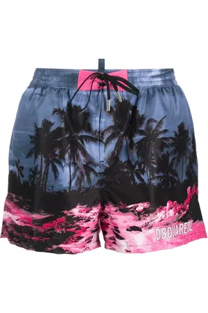 Dsquared2 Graphic-print swim shorts