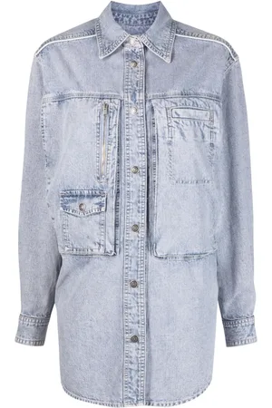 Isabel Marant Pearl chambray shirt jacket