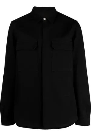 Rick Owens Cotton long-sleeve shirt