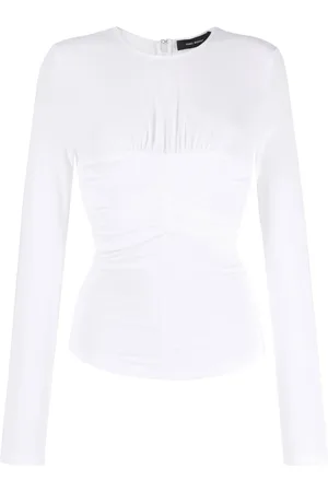 Isabel Marant Gathered-detail long-sleeve top