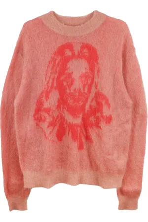 SAINT MXXXXXX Mohair-blend jumper