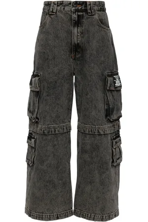 Musium Div. Logo-patch cargo trousers