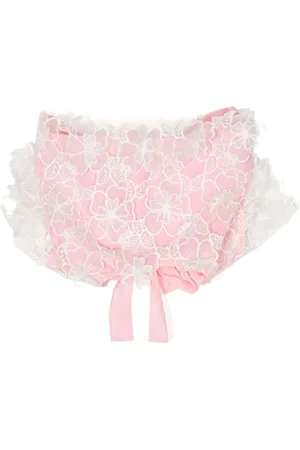 Marlo Eloise lace-detailing top