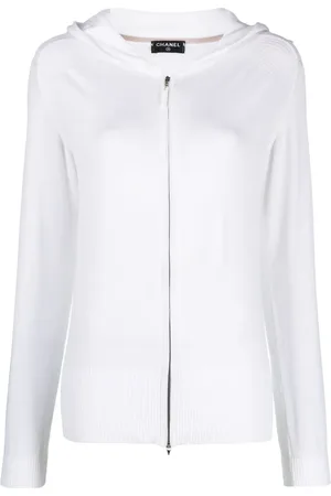 CHANEL 2000 CC-logo cotton hoodie