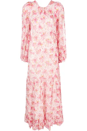 by Ti Mo Floral-print cut-out detailing dress