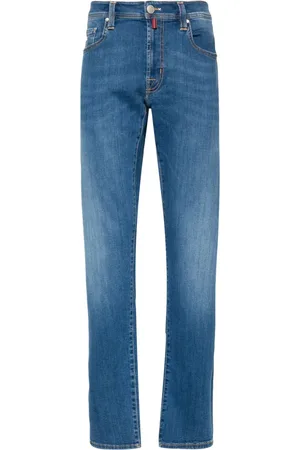 sartoria tramarossa Michelangelo low-rise straight-leg jeans