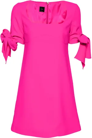 Pinko Ribbon tie-detailed mini dress