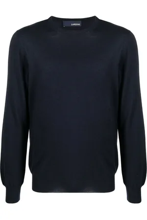 LARDINI Fine-knit wool sweatshirt