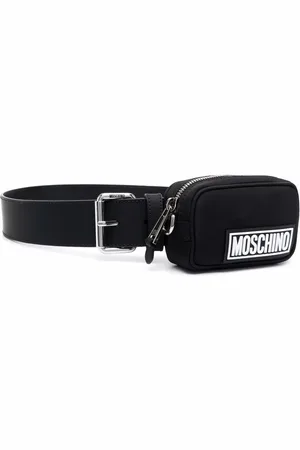 Moschino Logo-pouch belt