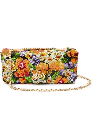 Isla Ibiza Anne sequinned shoulder bag