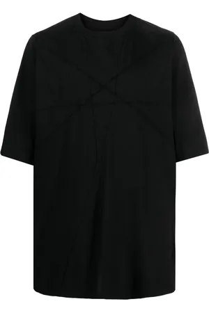 Rick Owens Jumbo patchwork organic cotton T-shirt