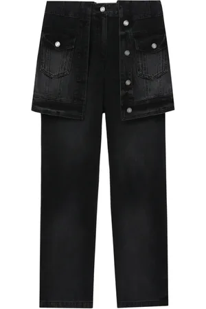 JUUN.J Denim jacket-skirt trousers
